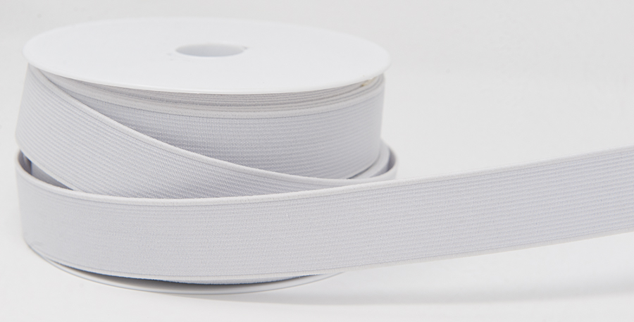 30mm Elastic White